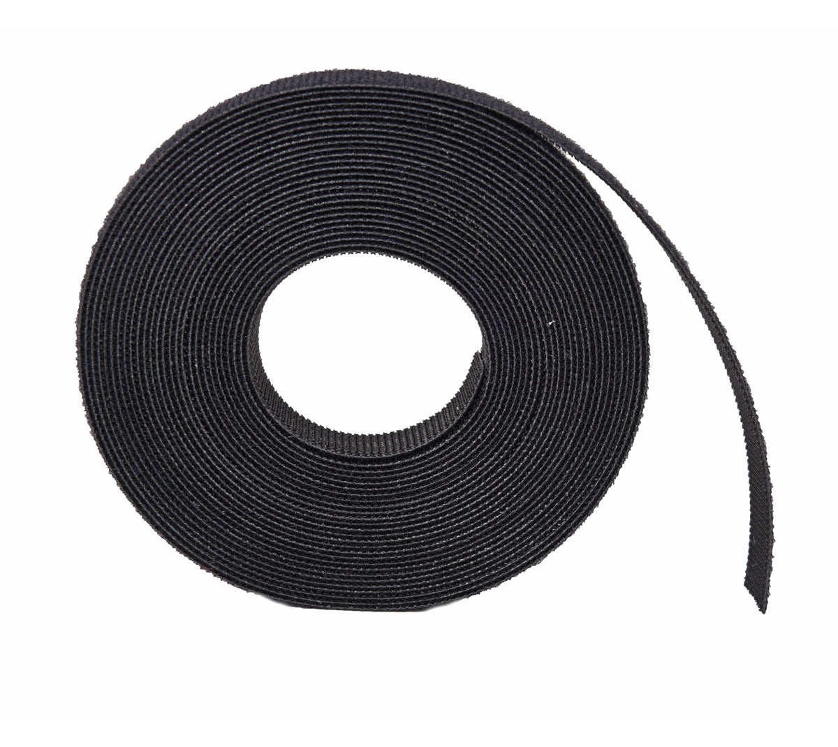 VELCRO® Brand Qwik Tie Straps - 3/4 x 8 Roll- Black or White